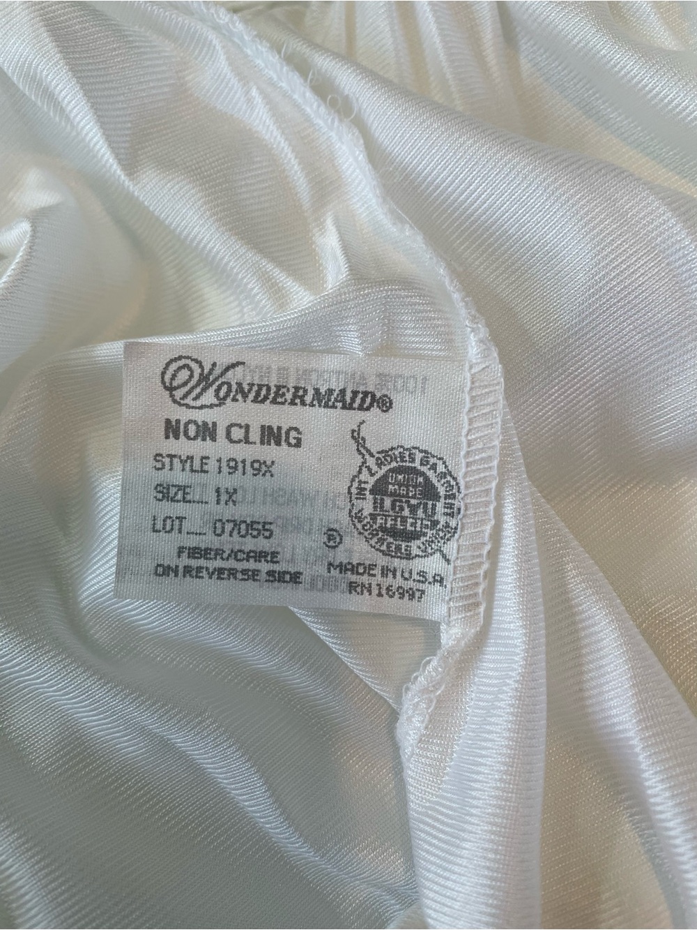 Vintage 1970s Wondermaid Pettipants | Made in USA | ILGWU Union Made | Size 1X - Picture 3 of 6